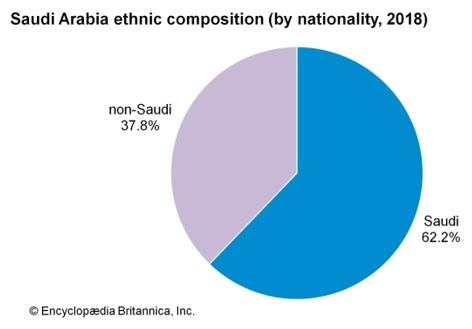 Saudi Arabia ethnic composition