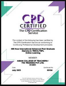 CPD Certificate
