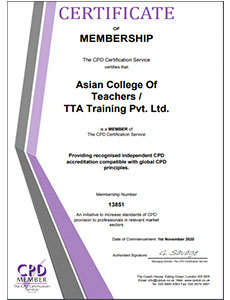 ACT is a Member of CPD