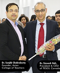 Dr Sanjib Chakraborty and Dr Siavash Vali